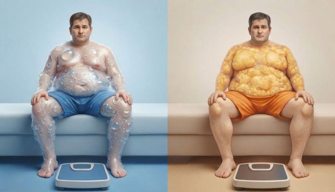Water Weight or Body Fat? How Are They Different?