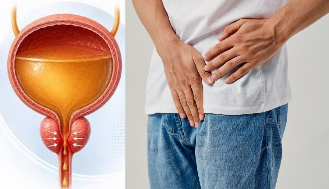 incomplete bladder emptying